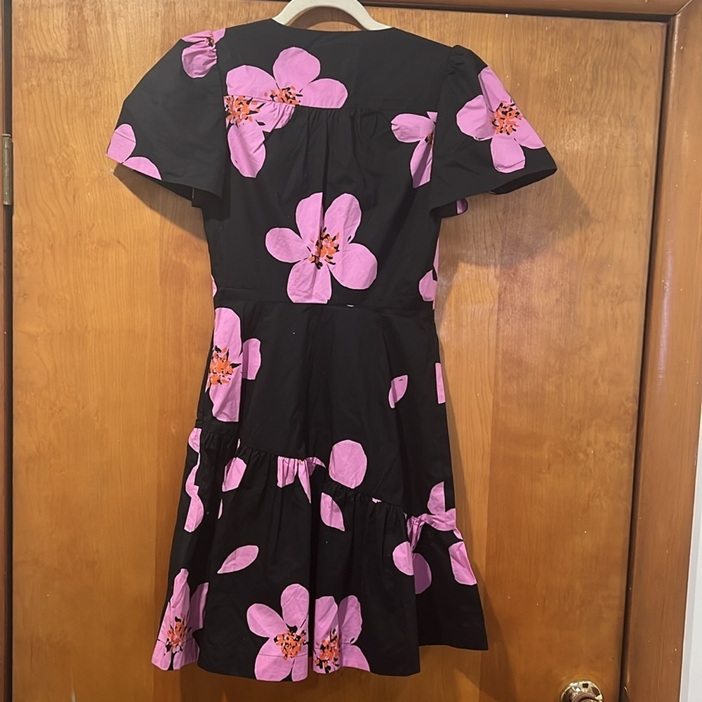 Kate Spade Grand Flora Fit & Flare Floral Dress Size 2 NWOT - Picture 6 of 15